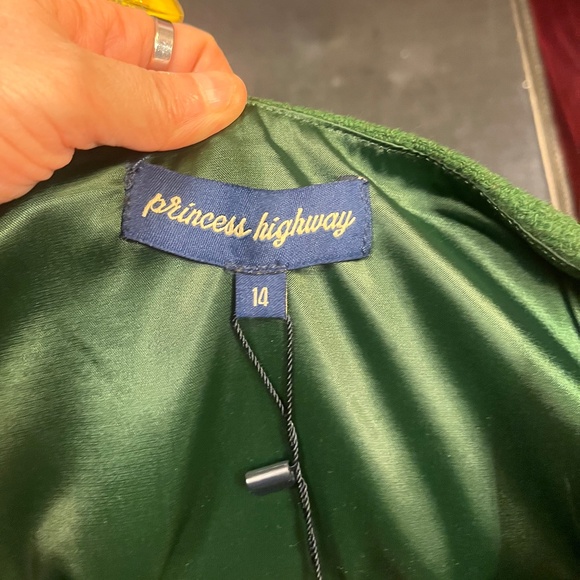 Princess Highway Mabel Skirt in Green AUS 14 / US 12 - Picture 3 of 7